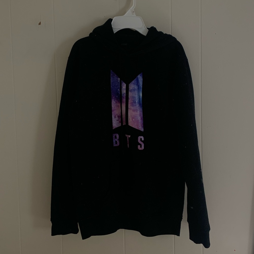 black bts hoodie